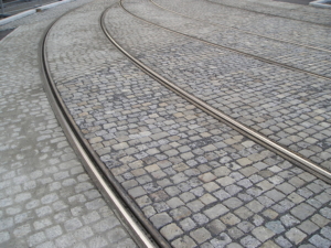 Rail noise absorbers, Olomouc 2009